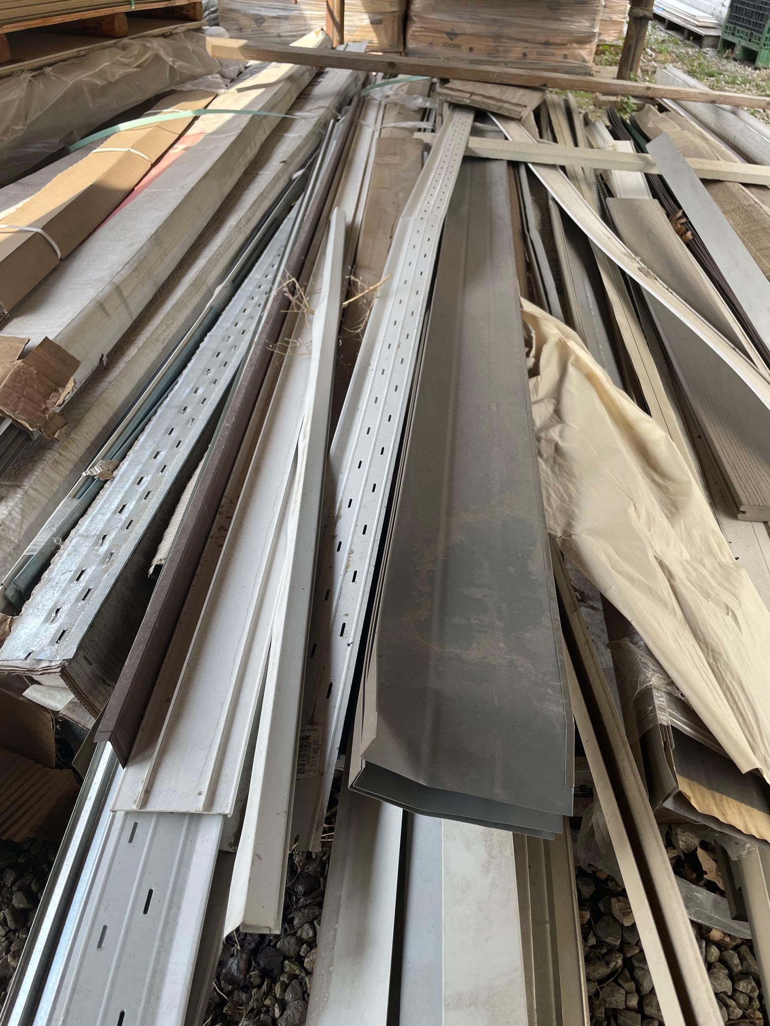 One pallet with soffit siding and more