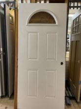 slab door 36 2 color red/white