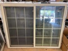 Ext-Almond window 59 1/2x 47 1/2