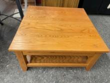 Wood center Table 32x32