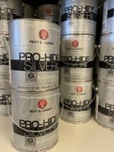 Pratt & Lambert pro-hide silver interior eggshell latex paint new