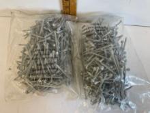 screws finish galvanized 10-14x3 new