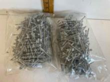 screws finish galvanized 10-14x3 new
