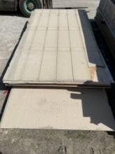 siding panels and insulation sheets