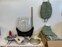 Pet puffer jacket new and more
