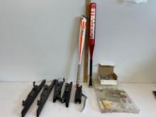 Tv support, Baseball bat and more