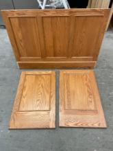 Cabinet doors 28 1/2x42 and 28 1/2x18