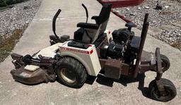 Grasshopper 727k zero turn with 61 inch deck and 887 hours runs and operates good