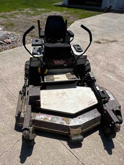 Grasshopper 727k zero turn with 61 inch deck and 887 hours runs and operates good