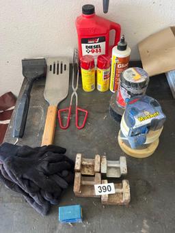 weights, tape, diesel 911 plus