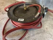 Air compressor Hose on reel
