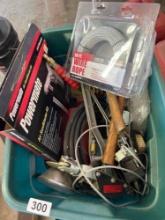 Come along, air sandblaster kit, wire rope, plus