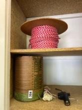 Baling twine, and rope