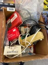 Wireless microphone, multi tester, ear protector, ratchet straps, plus