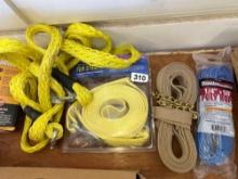 straps, toe straps, rope