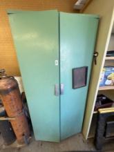 Metal cabinet full of many items some new items