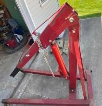 8 ton cherry picker engine hoist - long ram jack What?