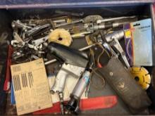 Air tools, electrical tester, several pullers