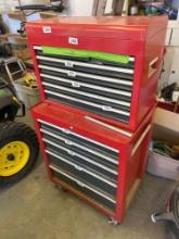 tool chest on wheels. Contents not included.