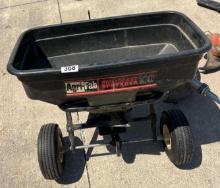 Agri fab broadcast spreader pull behind