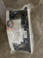 sealed package containing a wall mount bracket assembly for an Axon Evidence.com dock, model number