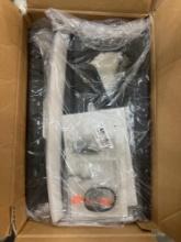 sealed package containing a wall mount bracket assembly for an Axon Evidence.com dock, model number