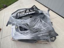 pallet full of cage, parts and more for Ford Explorer