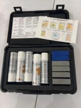 presumptive drug testing kit, possibly a Multi Drug Spray Test. Based on the "HAVIS" label