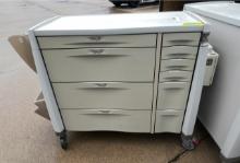 Med cart WITH Keys can be used as a tool box or storage!
