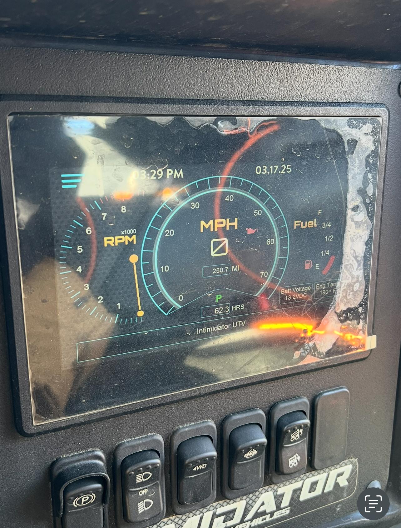 2023 Intimidator GC1K Stage Three Only 80hrs!!