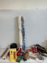 vinyl sheeting, coke, power strip and more