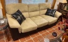 Couch- located in basement with walk out