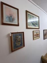 Basement office wall hangings see all pics