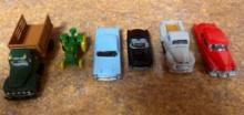 Busch Germany marked cars, John Deere mini, and TM Ford