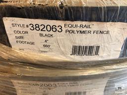 Rolls NEW Equi-Rail Polymer Fence