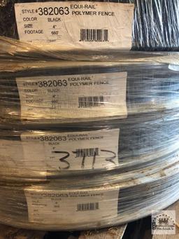 Rolls NEW Equi-Rail Polymer Fence