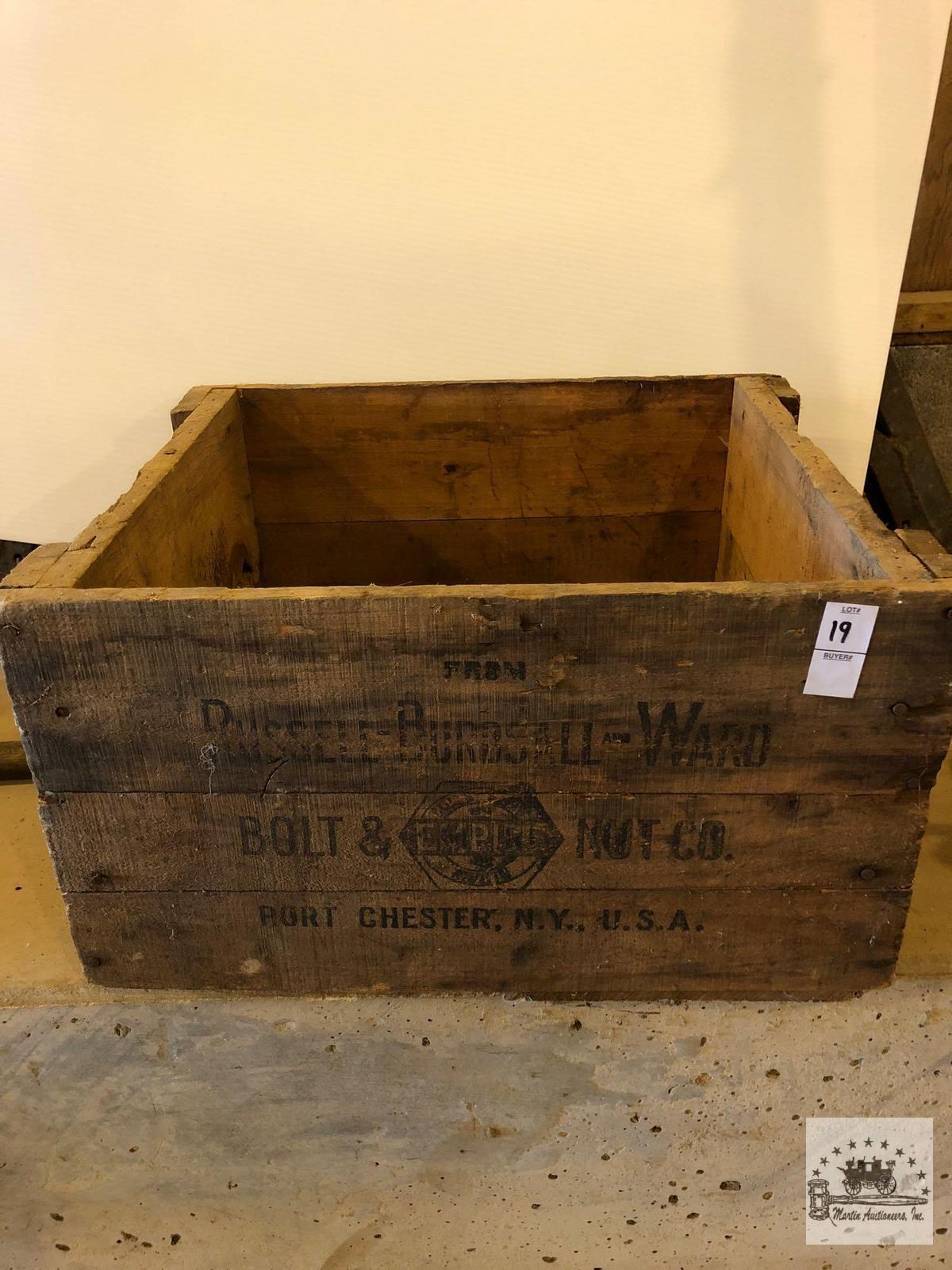 Early Bricks and Wooden Box