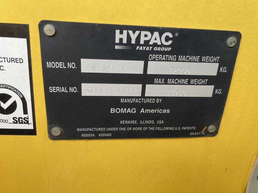 Hypac C784A Tandem Vibratory Roller