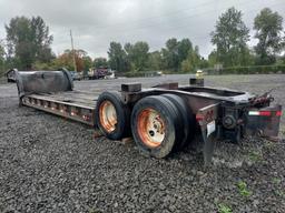 1972 Peerless M202DG T/A Lowboy Trailer