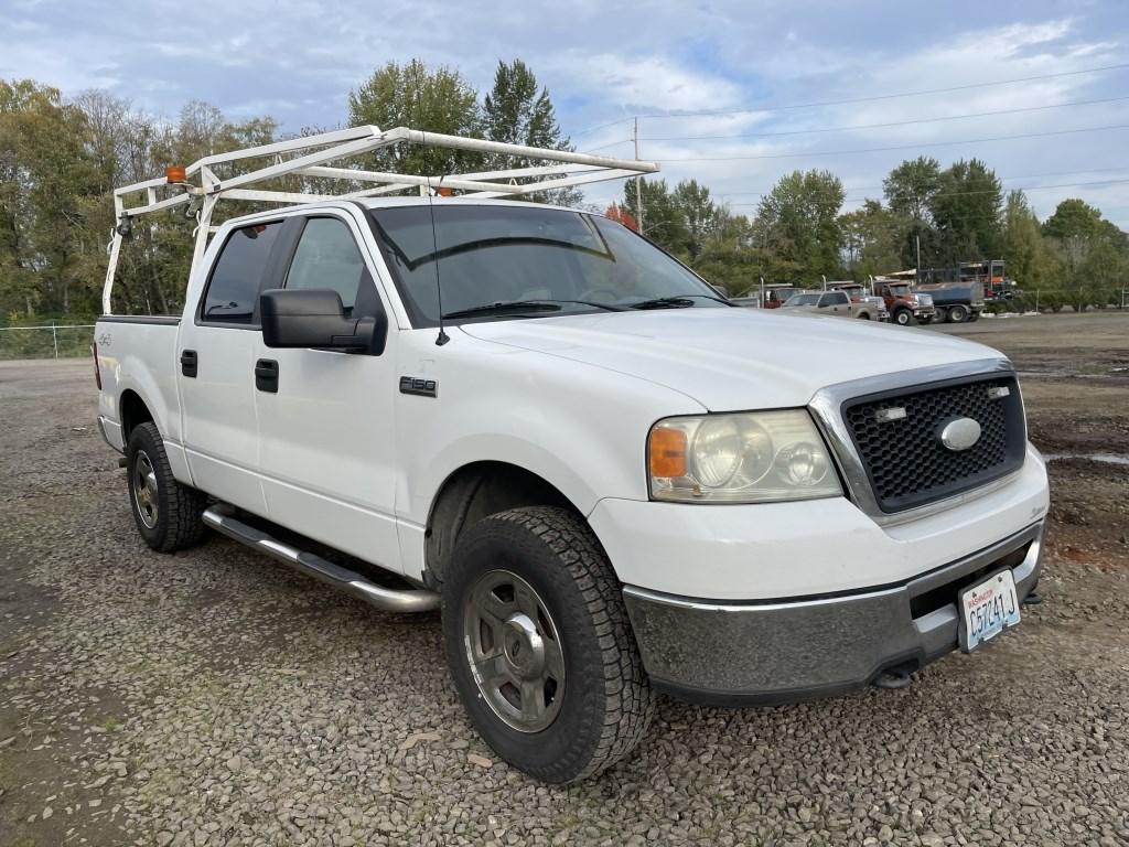 2007 Ford F150 XLT 4x4 Crew Pickup