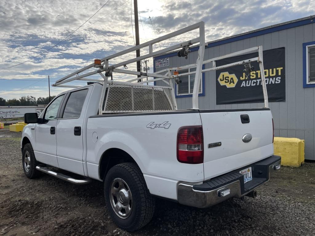 2007 Ford F150 XLT 4x4 Crew Pickup