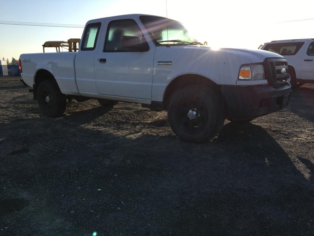 2007 Ford Ranger 4x4 Extra Cab Pickup