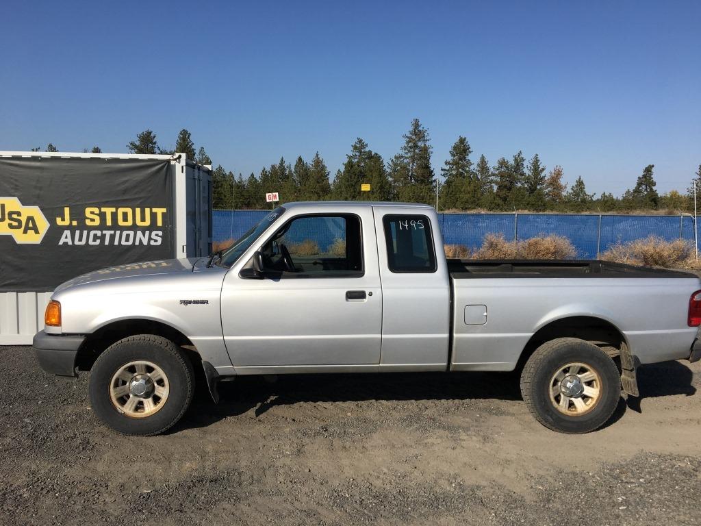 2003 Ford Ranger 4x4 Extra Cab Pickup