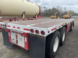 1973 Utility Tri-Axle Flatbed Pup Trailer