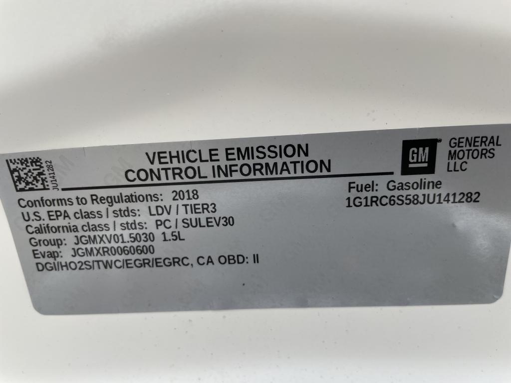 2018 Chevrolet Volt Hatchback Sedan