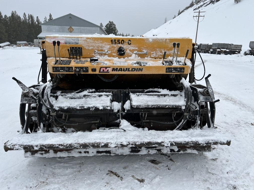Mauldin 1550-C Asphalt Paver
