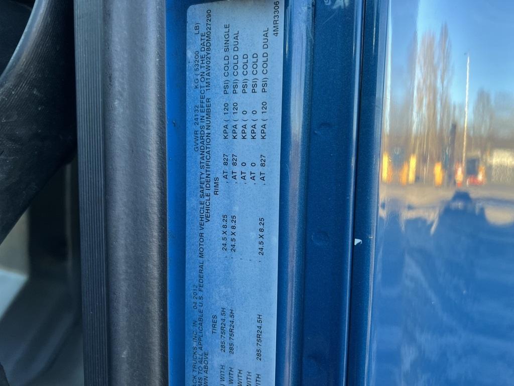 2013 Mack CXU613 Tri-Axle Truck Tractor