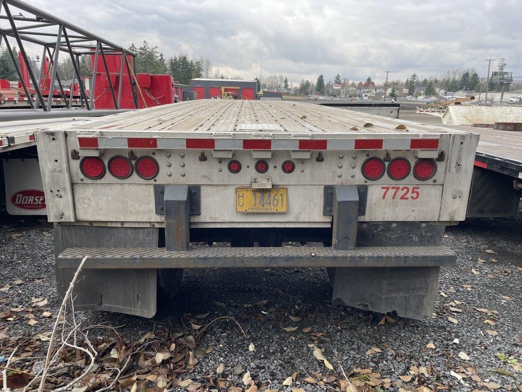 1996 Wilson CF-900 48' Tri-Axle Flatbed Trailer