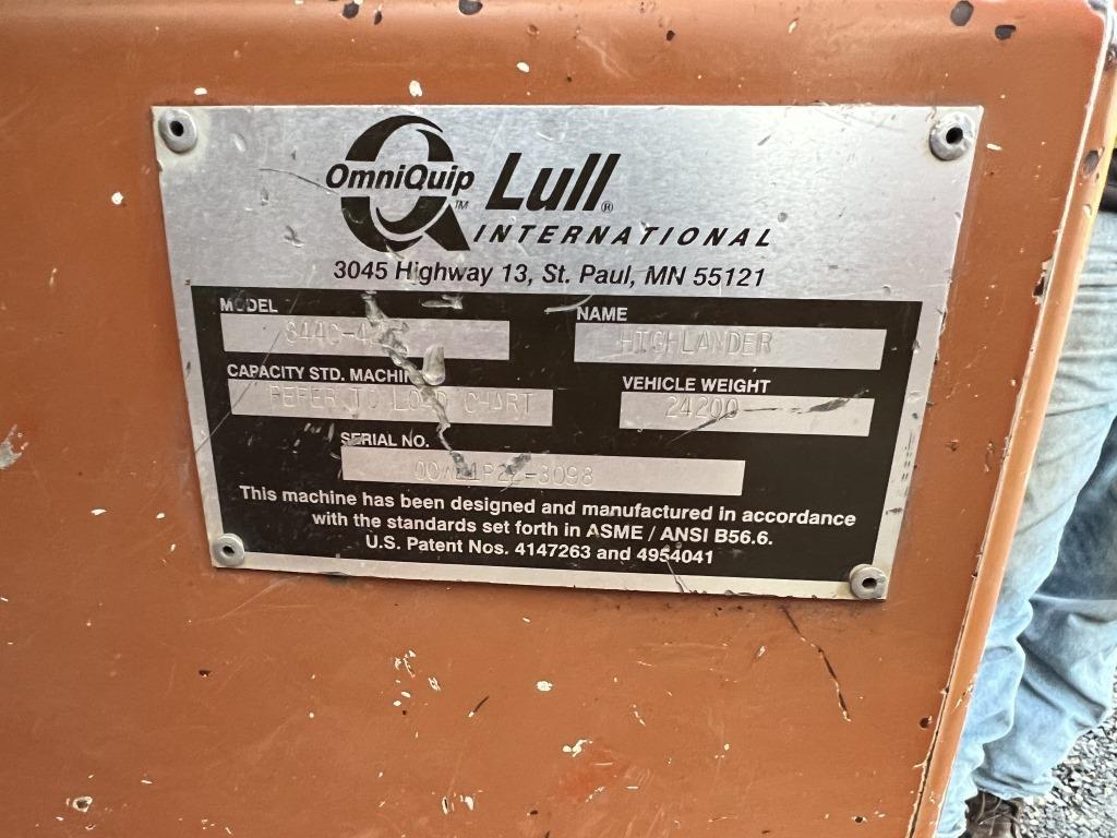 2000 Lull 844C-42 Highlander Telescopic Forklift