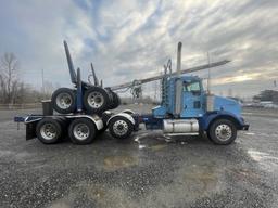 2004 Kenworth T800 Tri-Axle Log Truck
